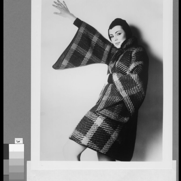 Bonnie Cashin for Sills Coat Oversized Trailing Sleeves Vintage Knit Documented - Picture 14 of 15